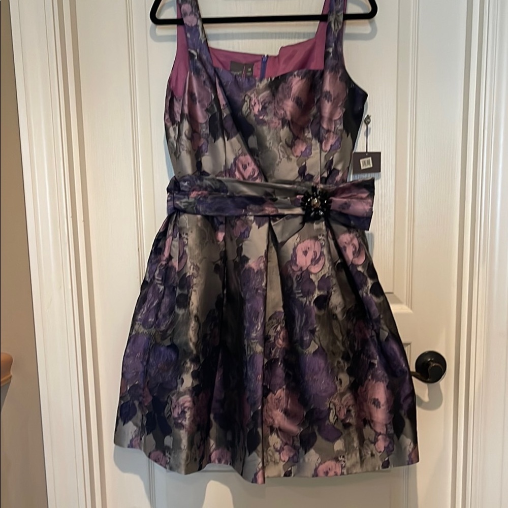 Floral Purple Women’s Dress